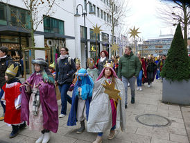 Diözesale Aussendung der Sternsinger im Hohen Dom zu Fulda (Foto:Karl-Franz Thiede)